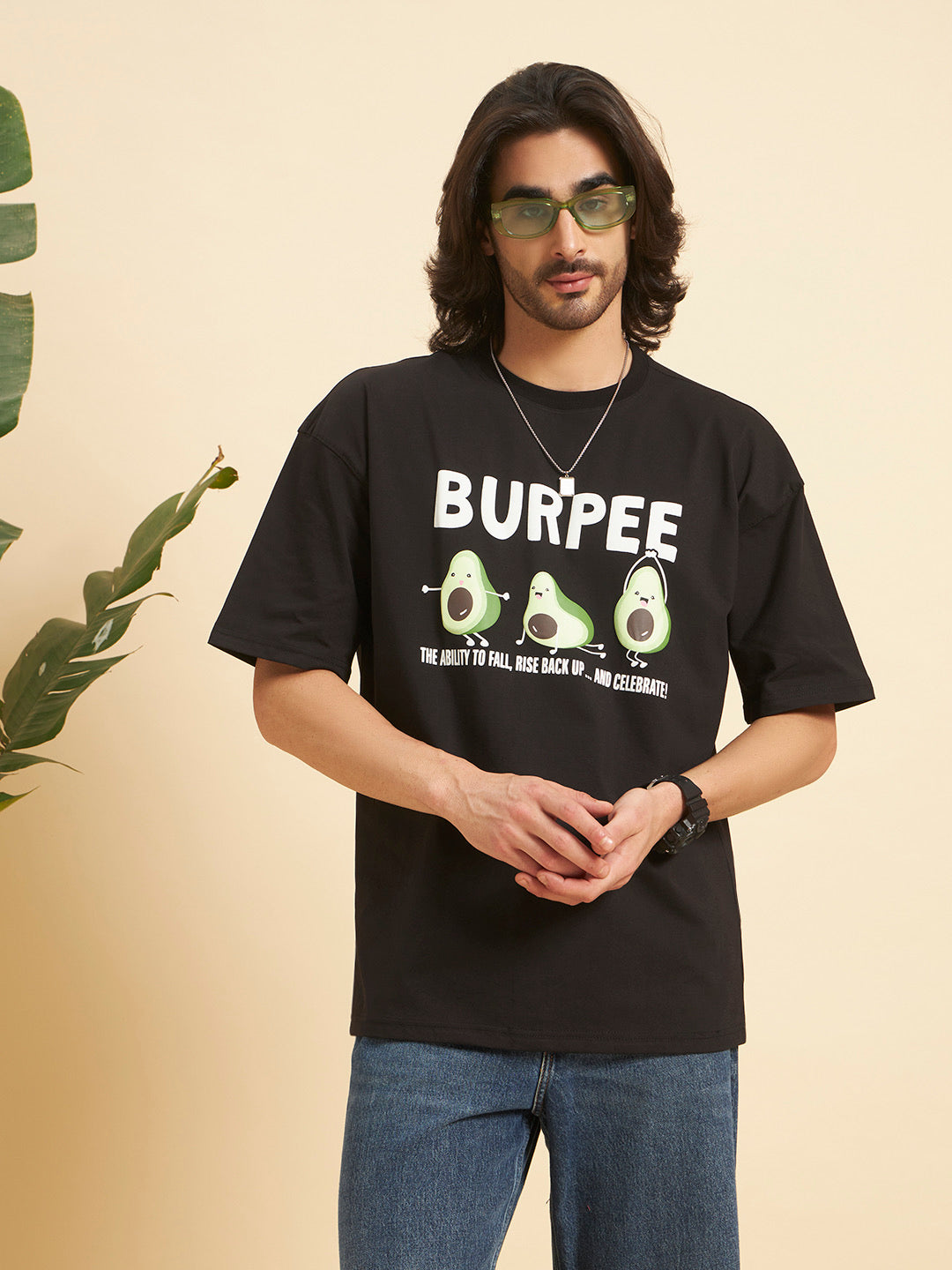 Oversized Athleisure Cotton T-Shirt – Burpee Edition