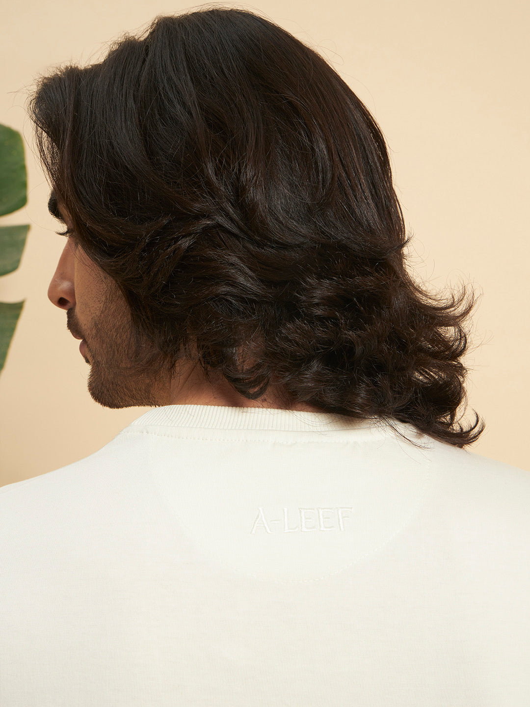 Oversized Premium Cotton T-Shirt – Ivory