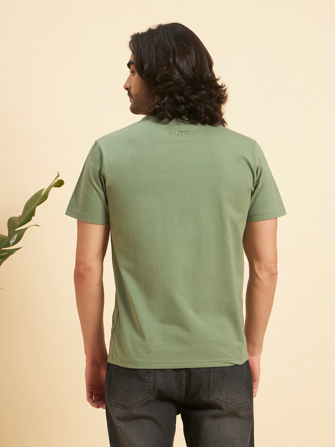Regular Fit Premium Cotton T-Shirt – Sage