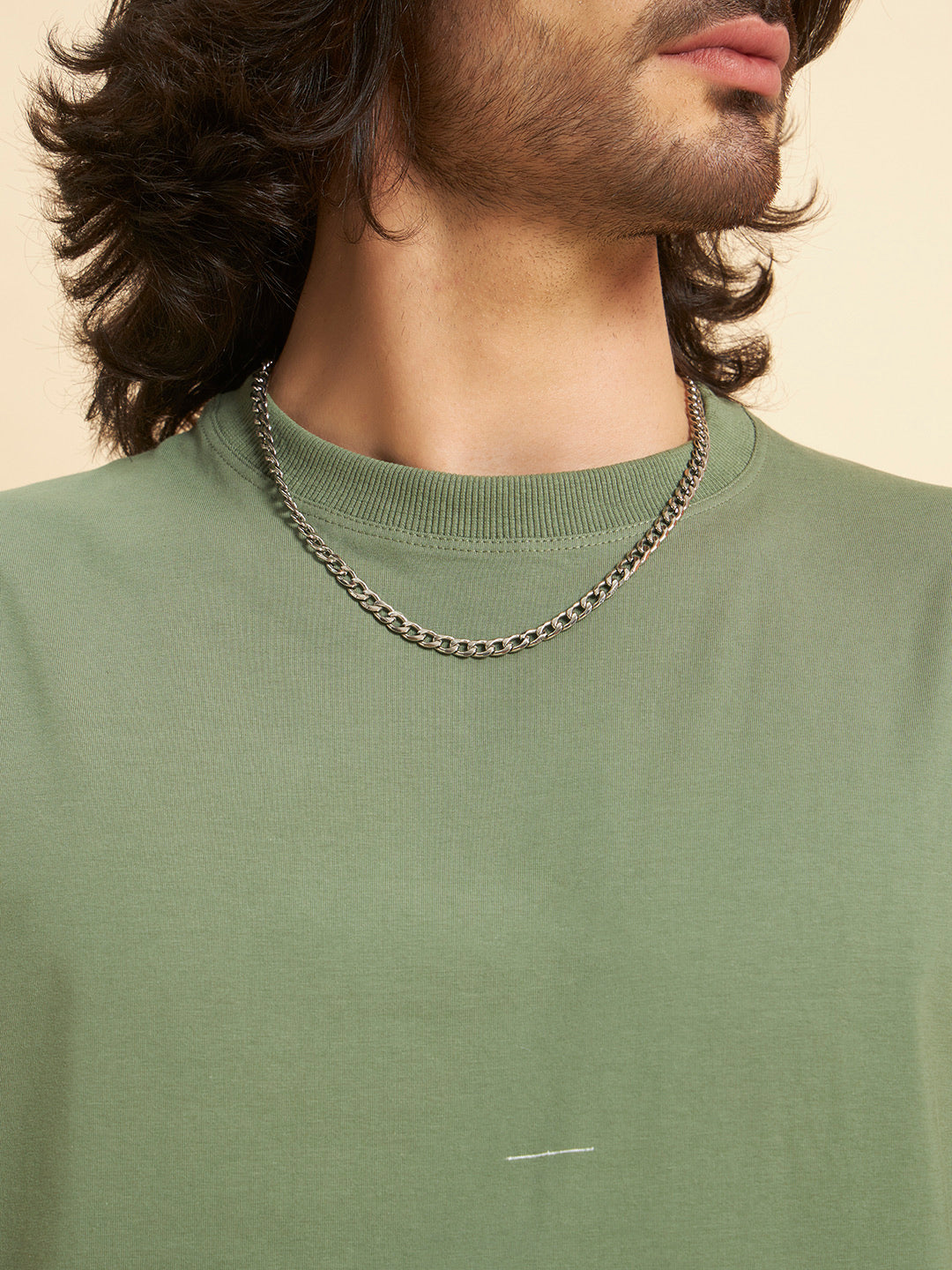 Regular Fit Premium Cotton T-Shirt – Sage