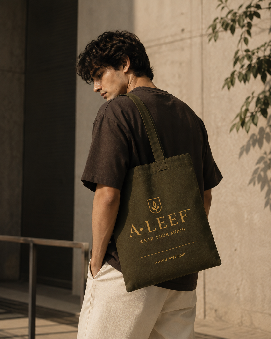 A-LEEF Heavyweight Cotton Tote