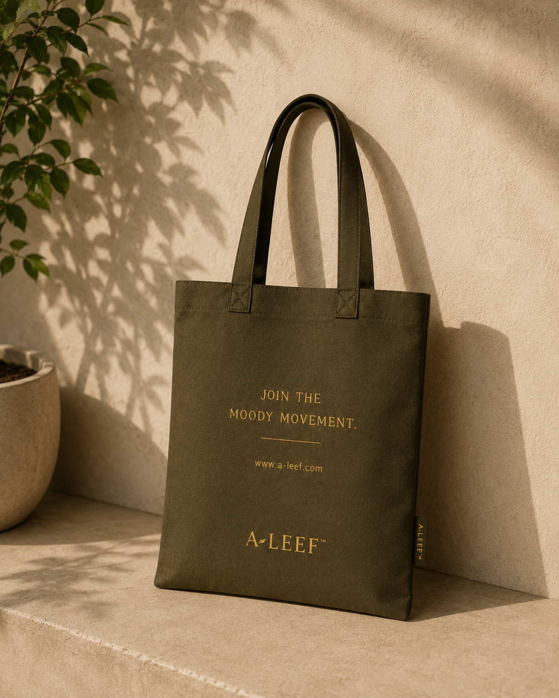 A-LEEF Heavyweight Cotton Tote