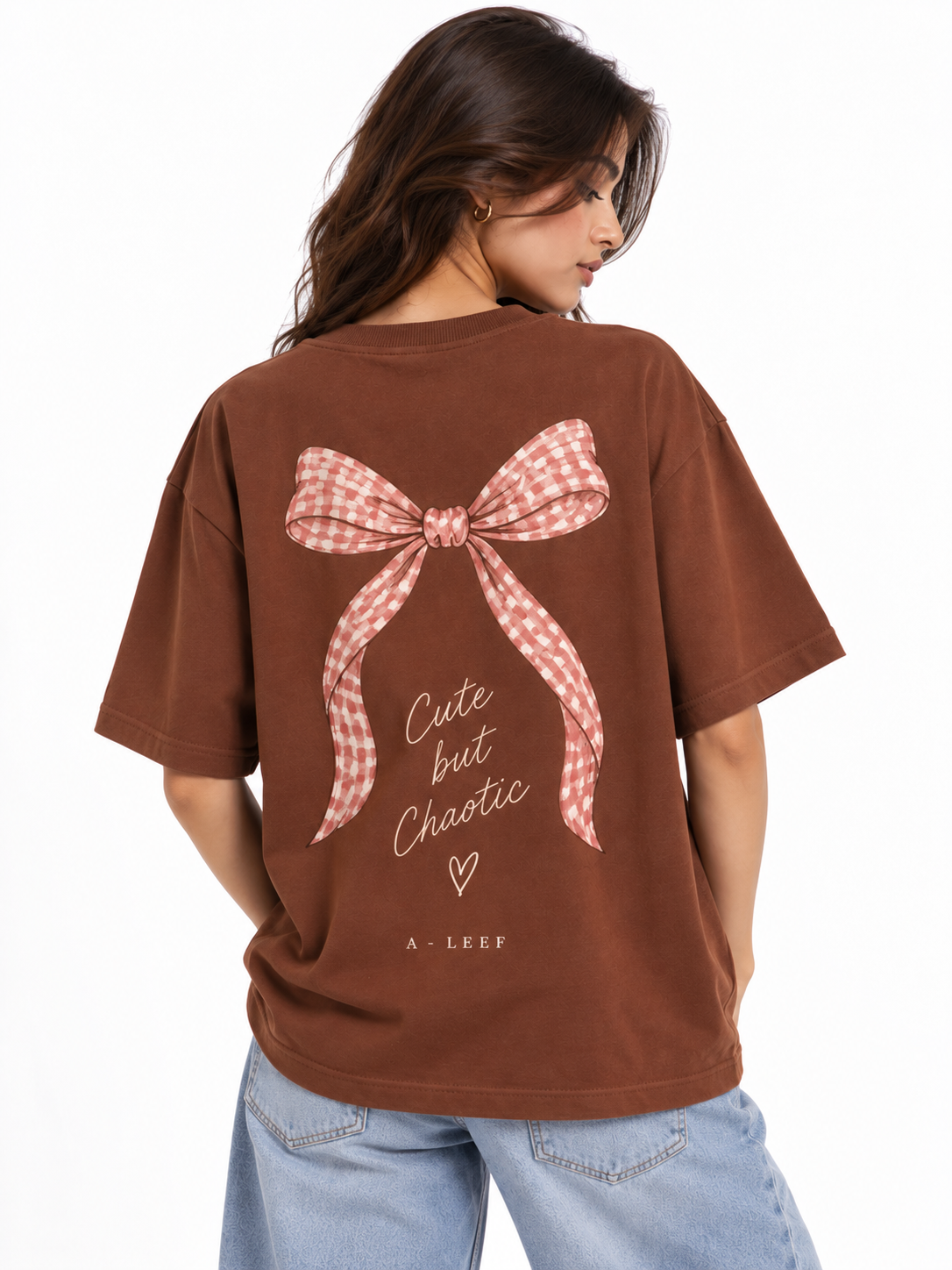Oversized Premium Cotton T-Shirt – Terra (Her) cute