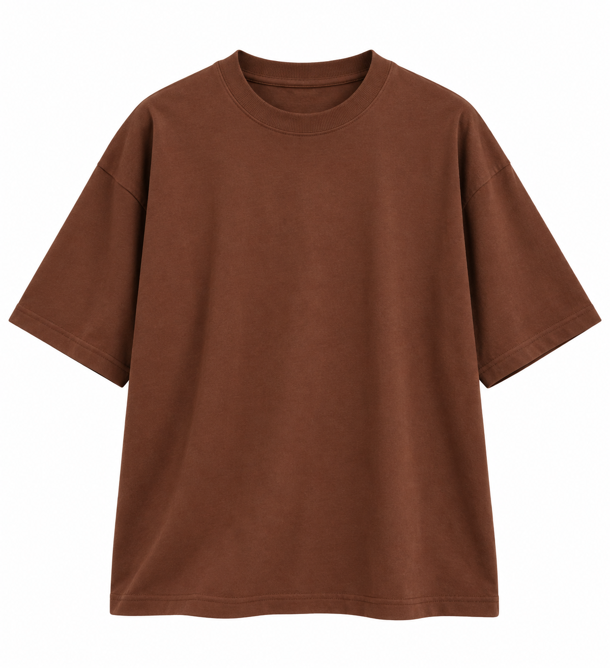 Oversized Premium Cotton T-Shirt – Terra (Her)
