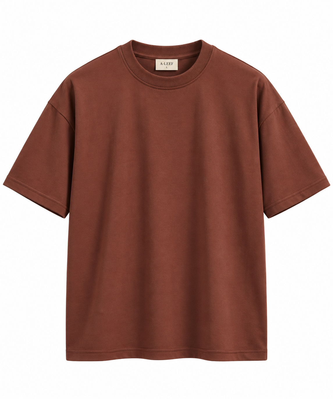 Oversized Premium Cotton T-Shirt – Terra