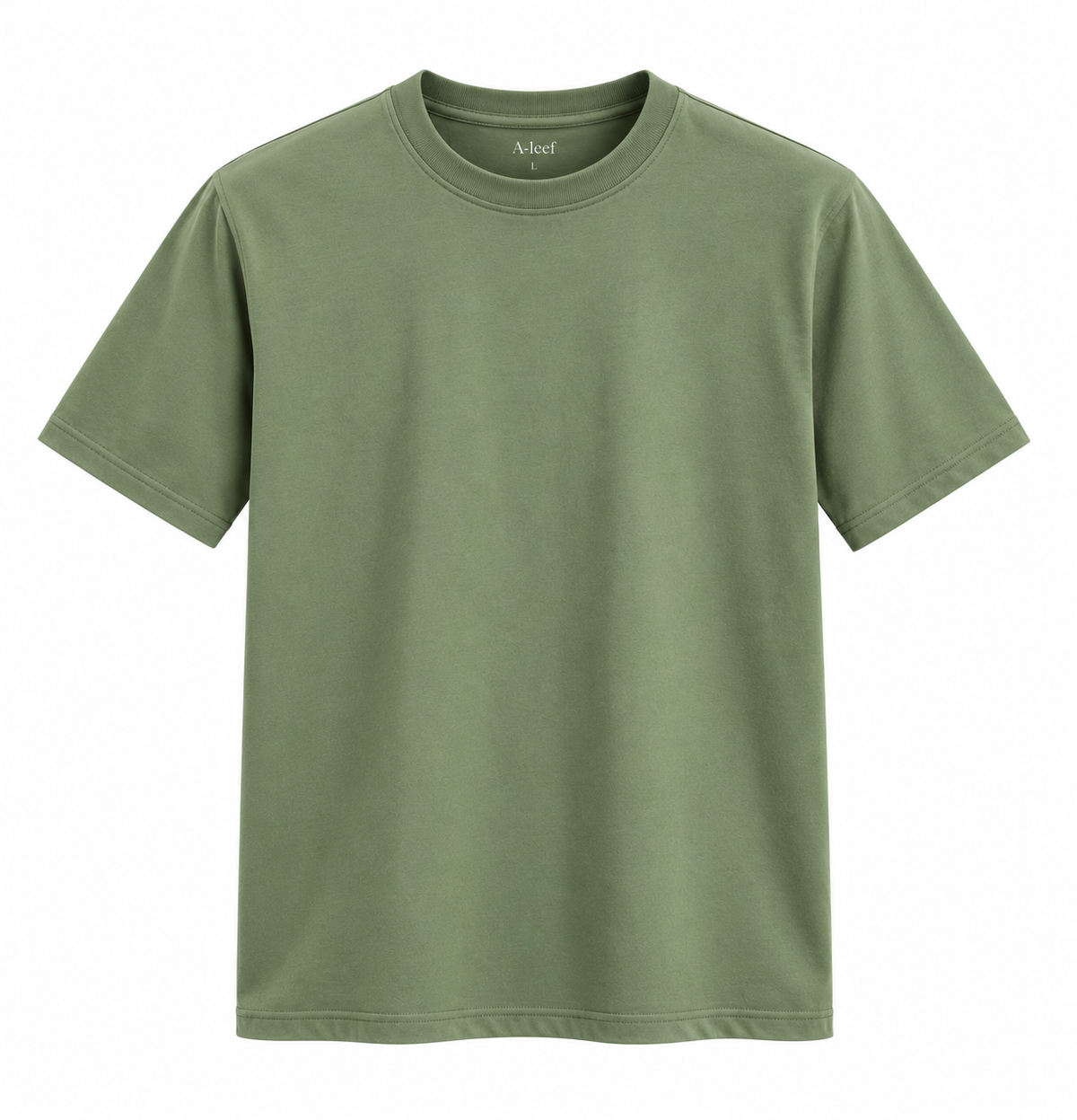 Regular Fit Premium Cotton T-Shirt – Sage